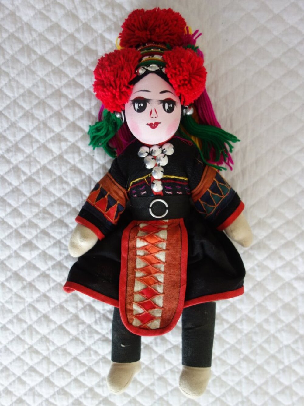 (a)	Traditional Tibetan Ethnic Handmade Cloth Doll – Traditional Dress